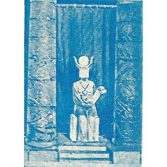 GOM Tarot - Edição Xangai | Carta 2. "Gnose", "Porta do Santuário", "Papisa"