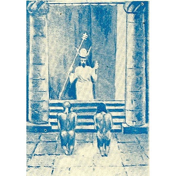 GOM Tarot - Edição Xangai | Carta 5. "O Mestre dos Arcanos", "O Grande Hierofante", "O Papa".