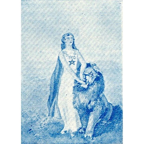 GOM Tarot - Edição Xangai | Carta 11. "Leão Dominado", "A Força"