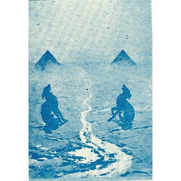 GOM Tarot - Edição Xangai | Carta 18. "Hierarquia Oculta", "O Crepúsculo", "A Lua"