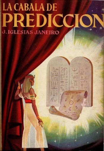 Capa da edição de 1955 do livro La Cabala de Predicción, de J. Iglesias Janeiro.