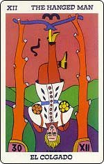 12. O Enforcado — Tarot Balbi.