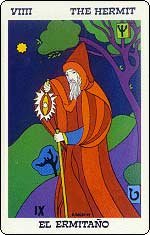 9. O Eremita — Tarot Balbi.